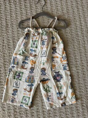 Noni The Label Ric Rac Rope Jumpsuit - Paros size 2yr